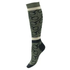 Horze Jacquard Strick-Reitsocken