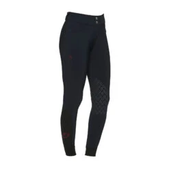 Cavalleria Toscana American Damen Reithose Mit Kniebesatz -Reitbekleidung Verkaufsgeschäft 315772 DB 3