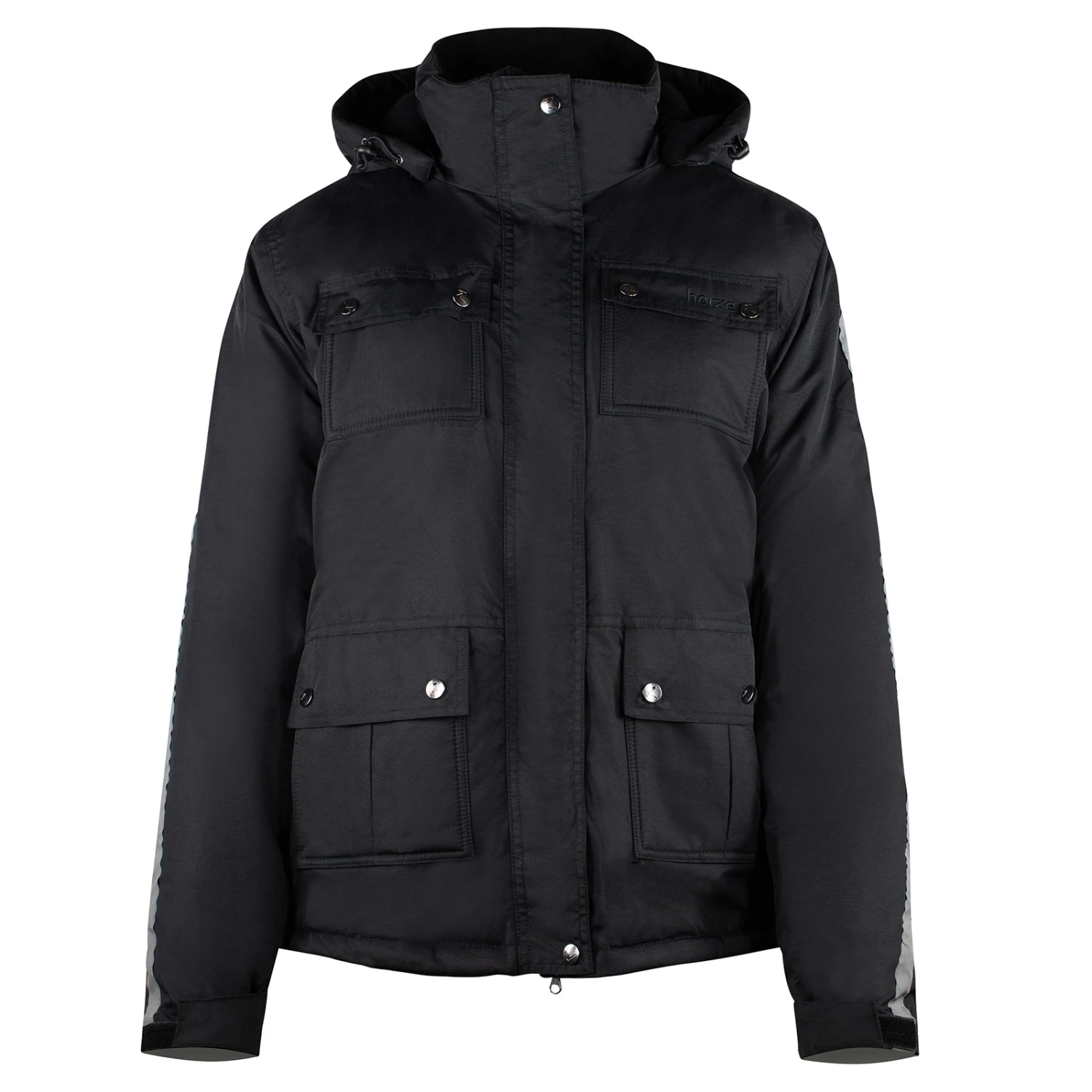 Horze Reflektierende Winterreitjacke 3 Horze Reflektierende Winterreitjacke