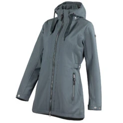 Horze Freya Lange Damen Softshelljacke -Reitbekleidung Verkaufsgeschäft 33154 CRDG 2