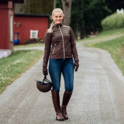 Horze Maeve Softshell-Hybridjacke -Reitbekleidung Verkaufsgeschäft 33348 CCBR 5