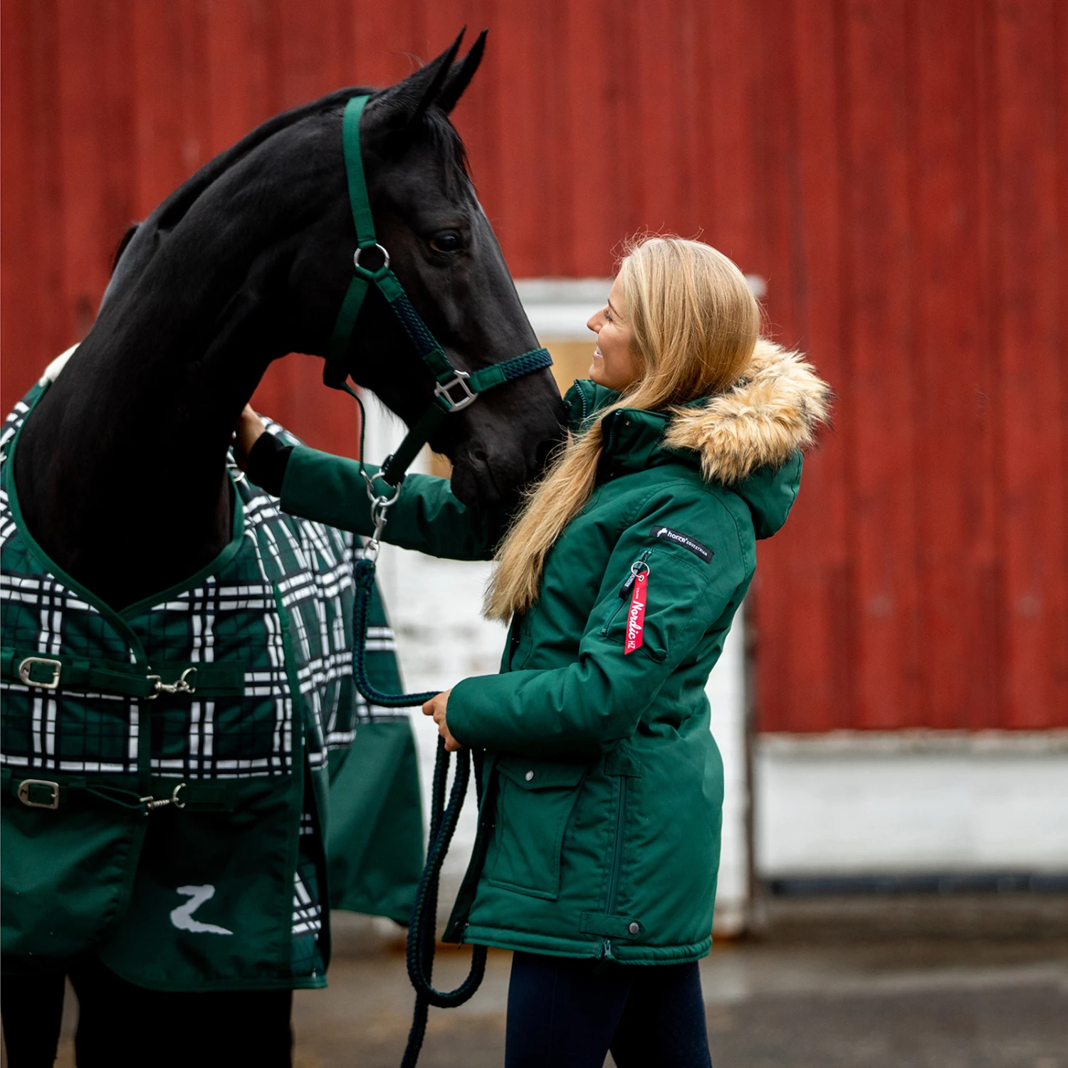 Horze Brooke Damen Reitparka 8 Horze Brooke Damen Reitparka – Bild 6