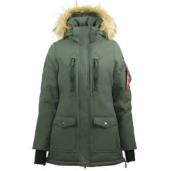 Horze Brooke Damen Reitparka 37 Horze Brooke Damen Reitparka -Reitbekleidung Verkaufsgeschäft 33353 FNGR 1