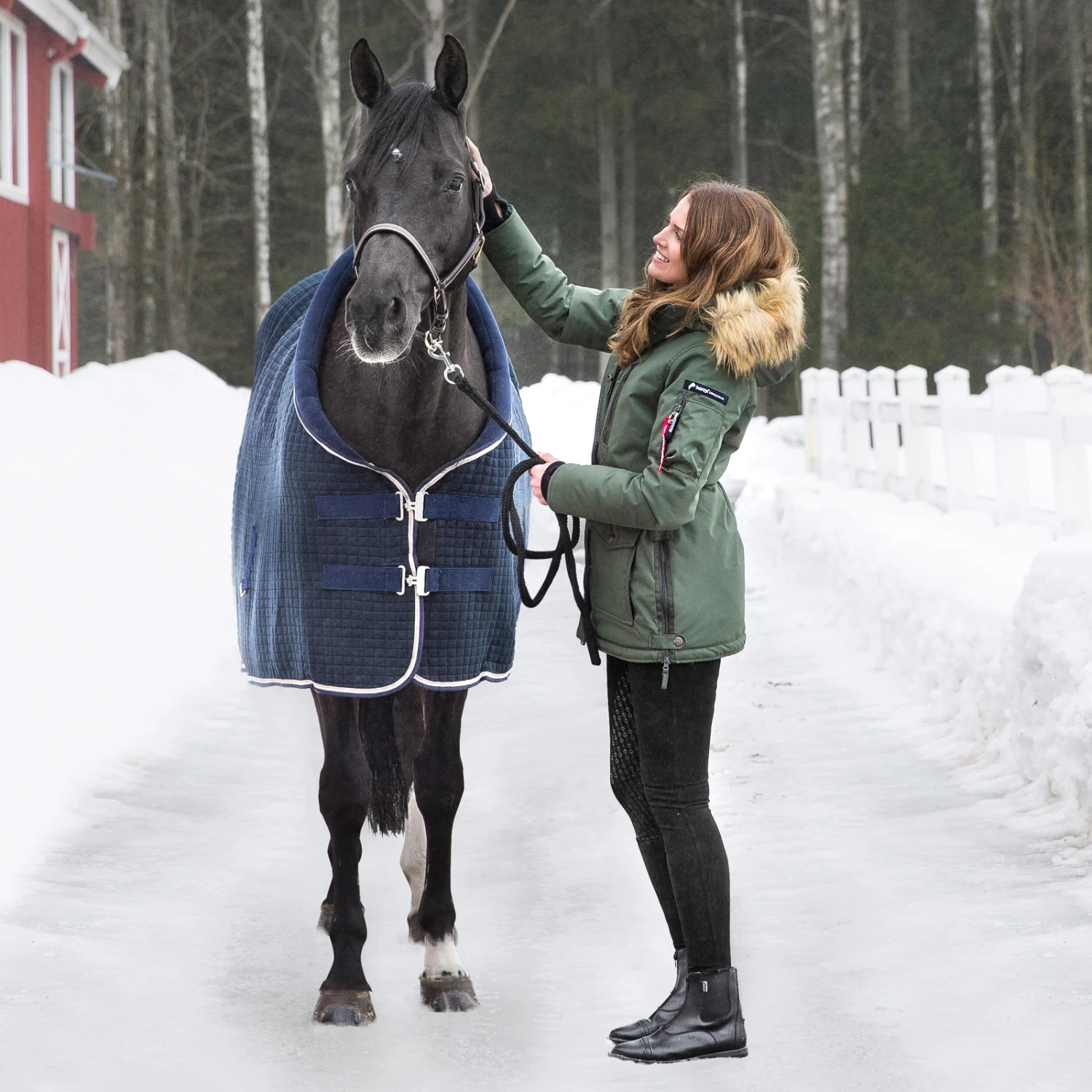 Horze Brooke Damen Reitparka 22 Horze Brooke Damen Reitparka – Bild 20