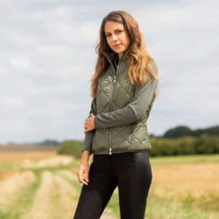 Horze Martina Leichte, Gefütterte Damen Reitweste -Reitbekleidung Verkaufsgeschäft 33410 LDGR 5