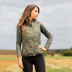 Horze Martina Leichte, Gefütterte Damen Reitweste -Reitbekleidung Verkaufsgeschäft 33410 LDGR 6