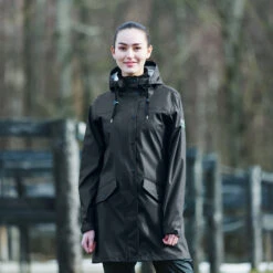 Horze Billie Regenjacke -Reitbekleidung Verkaufsgeschäft 33435 BL 5