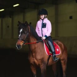Horze Landry Kinder Fleece Reitjacke -Reitbekleidung Verkaufsgeschäft 33453 LLPU 5