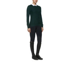 Cavalleria Toscana Damen Wollpullover -Reitbekleidung Verkaufsgeschäft 334887 DGR 2