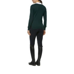 Cavalleria Toscana Damen Wollpullover -Reitbekleidung Verkaufsgeschäft 334887 DGR 3