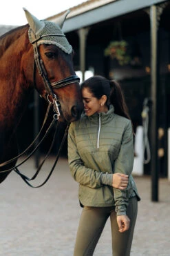 Horze Annika Damen Hybrid Anorak -Reitbekleidung Verkaufsgeschäft 33500 OVGR 8