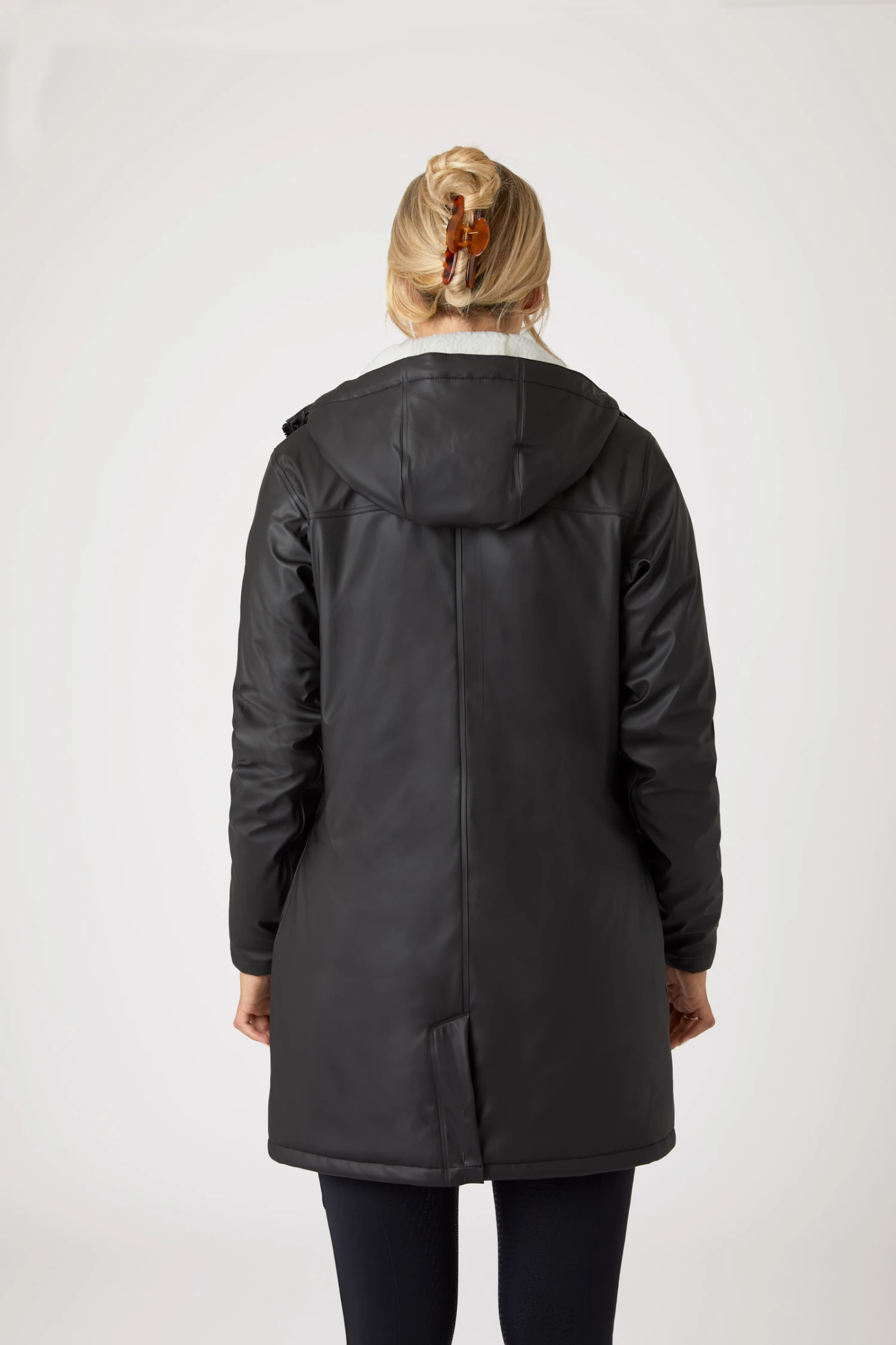 Horze Billie Damen Regenjacke Mit Fleece 6 Horze Billie Damen Regenjacke Mit Fleece – Bild 4