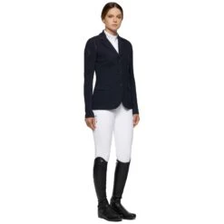 Cavalleria Toscana R-Evo Tech Knit Damen Turnierjackett -Reitbekleidung Verkaufsgeschäft 335153 DB 1