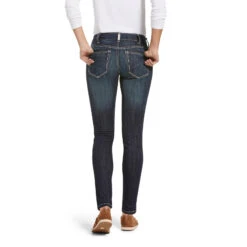 Ariat Real Ella Mid Rise Skinny Jeans Mit Vollbesatz Für Damen