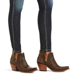 Ariat Real Ella Mid Rise Skinny Jeans Mit Vollbesatz Für Damen 9 Ariat Real Ella Mid Rise Skinny Jeans Mit Vollbesatz Für Damen -Reitbekleidung Verkaufsgeschäft 335368 DNB 4