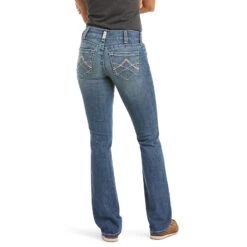 Ariat Real Stretch Icon Straight Jeans Für Damen