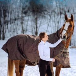 Horze Raquel Damen Trainingsshirt Mit Hohem Kragen -Reitbekleidung Verkaufsgeschäft 33540 BWH 4