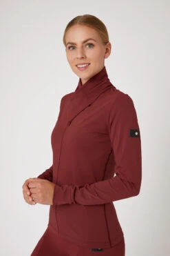 Horze Raquel Damen Trainingsshirt Mit Hohem Kragen -Reitbekleidung Verkaufsgeschäft 33540 MWRE 2