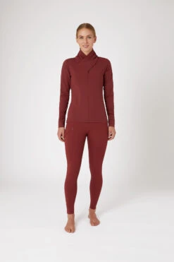 Horze Raquel Damen Trainingsshirt Mit Hohem Kragen -Reitbekleidung Verkaufsgeschäft 33540 MWRE 3