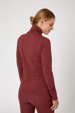 Horze Raquel Damen Trainingsshirt Mit Hohem Kragen -Reitbekleidung Verkaufsgeschäft 33540 MWRE 4