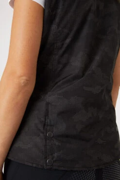 Horze Camo Luminox Reflektierende Damen Reitweste -Reitbekleidung Verkaufsgeschäft 33544 bl si 06