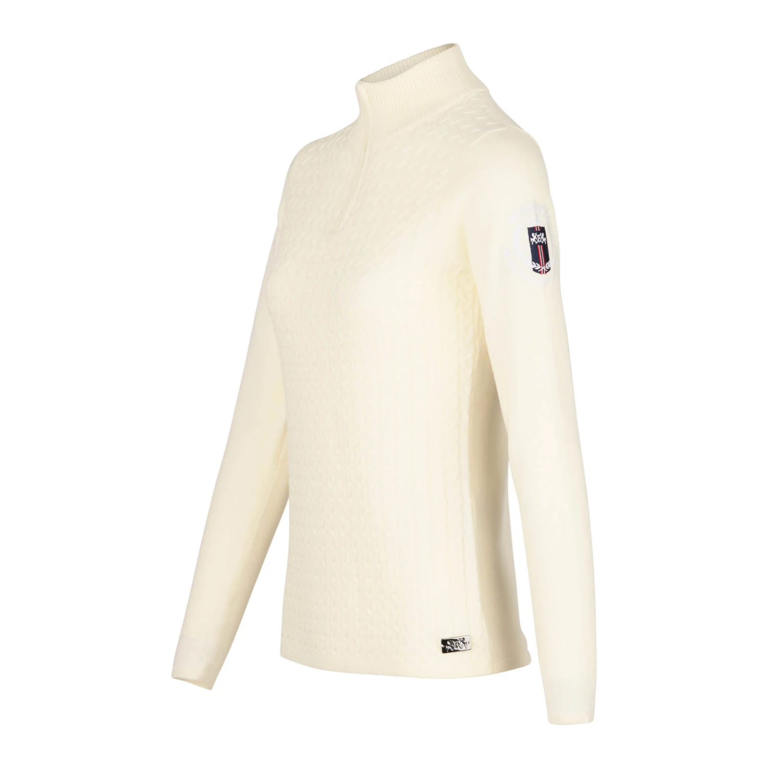 B Vertigo Ruth Damen Strickpullover Mit Reißverschluss 4 B Vertigo Ruth Damen Strickpullover Mit Reißverschluss – Bild 2