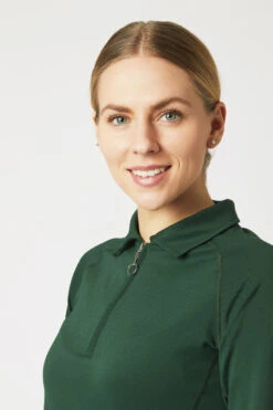 Horze Tiana Damen Poloshirt Mit Langen Ärmeln -Reitbekleidung Verkaufsgeschäft 33556 MVGR 6