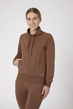 Horze Remy Damensweatshirt Aus Biobaumwolle -Reitbekleidung Verkaufsgeschäft 33566 BDBR 3