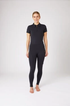 Horze Sagira Damen Trainingshirt Mit Goldener Rückseite -Reitbekleidung Verkaufsgeschäft 33571 VDB 4