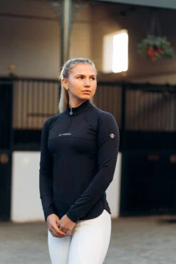 B Vertigo Davina Damen Trainingsshirt Mit Handytasche -Reitbekleidung Verkaufsgeschäft 33573 VDB 7