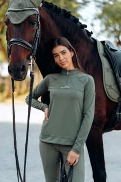 B Vertigo Davina Damen Trainingsshirt Mit Handytasche -Reitbekleidung Verkaufsgeschäft 33573 WGGR 7