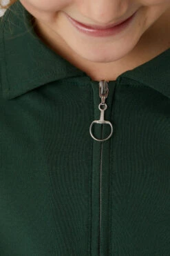 Horze Tiana Kinder Poloshirt Mit Kurzen Ärmeln -Reitbekleidung Verkaufsgeschäft 33574 mvgr 06