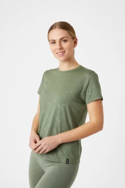 Horze Nina Damen Funktionsshirt Mit Pferdeprint -Reitbekleidung Verkaufsgeschäft 33575 OVGR 3