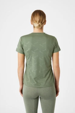 Horze Nina Damen Funktionsshirt Mit Pferdeprint -Reitbekleidung Verkaufsgeschäft 33575 OVGR 5