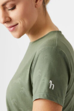 Horze Nina Damen Funktionsshirt Mit Pferdeprint -Reitbekleidung Verkaufsgeschäft 33575 OVGR 6