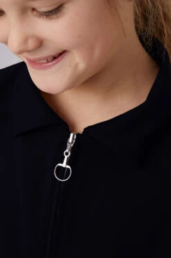 Horze Tiana Kinder Poloshirt Mit Langen Ärmeln -Reitbekleidung Verkaufsgeschäft 33576 VDB 6