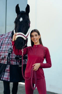 Horze Mia Damen Trainingsshirt Mit Langen Ärmeln Und Mesh-Einsätzen -Reitbekleidung Verkaufsgeschäft 33578 ADPI 8