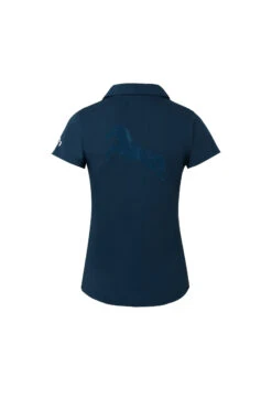 Horze Kia Damen Jersey Poloshirt Mit Rückenprint -Reitbekleidung Verkaufsgeschäft 33579 RPB 2