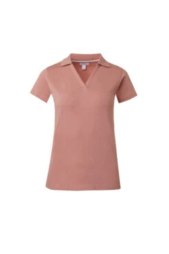 Horze Kia Damen Jersey Poloshirt Mit Rückenprint -Reitbekleidung Verkaufsgeschäft 33579 RTPI 1