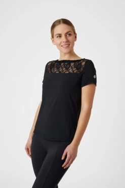 B Vertigo Natalia Damen Spitzenshirt -Reitbekleidung Verkaufsgeschäft 33590 VDB 2
