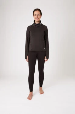 Horze Kaitlin Damen Funktionssweatshirt Mit Blumenkragen -Reitbekleidung Verkaufsgeschäft 33595 AFBR 3