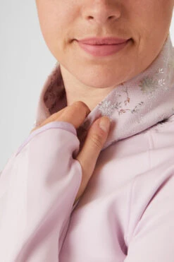 Horze Kaitlin Damen Funktionssweatshirt Mit Blumenkragen -Reitbekleidung Verkaufsgeschäft 33595 OHPU 5