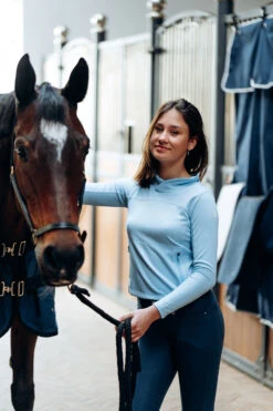 Horze Lou Kinder Trainingssweatshirt -Reitbekleidung Verkaufsgeschäft 33596 colb 06