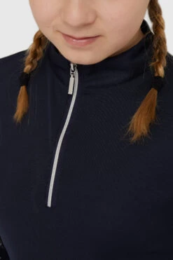 Horze Fia Kinder Trainings-/ Turniershirt Mit Langen Ärmeln -Reitbekleidung Verkaufsgeschäft 33598 PDB 5