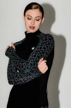 Horseware Aveen Langarm-Funktionsshirt Mit Reißverschluss -Reitbekleidung Verkaufsgeschäft 335993 BPI 1