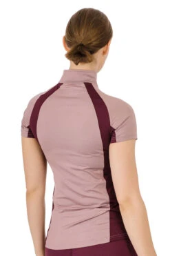 Horseware Aveen Kurzarm-Funktionsshirt Mit Reißverschluss -Reitbekleidung Verkaufsgeschäft 335994 LPU 4