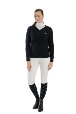 Horseware Signature V-Neck Pullover -Reitbekleidung Verkaufsgeschäft 336041 DB 2