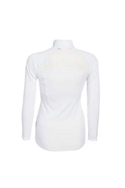 Horseware Sara Langarm- Turniershirt -Reitbekleidung Verkaufsgeschäft 336062 WH 2