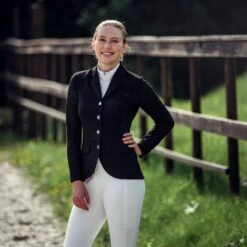 B Vertigo Gabrielle Damen Turnierjacket Mit Mesh -Reitbekleidung Verkaufsgeschäft 33608 BL 4