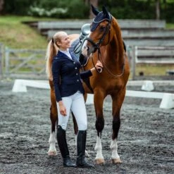 B Vertigo Gabrielle Damen Turnierjacket Mit Mesh -Reitbekleidung Verkaufsgeschäft 33608 VDB 5